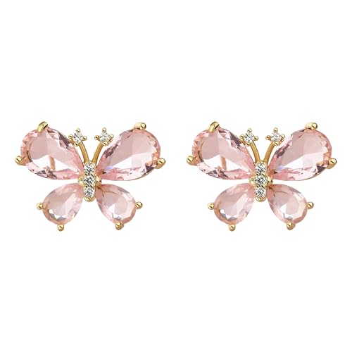Ohrringe, Ohrstecker, Damenschmuck, Schmuck, exquisit, bunt, Schmetterling, romantisch, zeigen Sie Ihre Schönheit, vielseitig und modisch, Einstellbar, Acryl von AEQEHVC