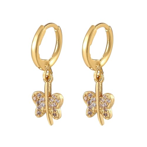 Ohrstecker, Damenschmuck, Schmuck, 1 Paar kleine Kreolen, modisch, zeigen Sie Ihre Schönheit, vielseitig, exquisit, Einstellbar, Acryl von AEQEHVC