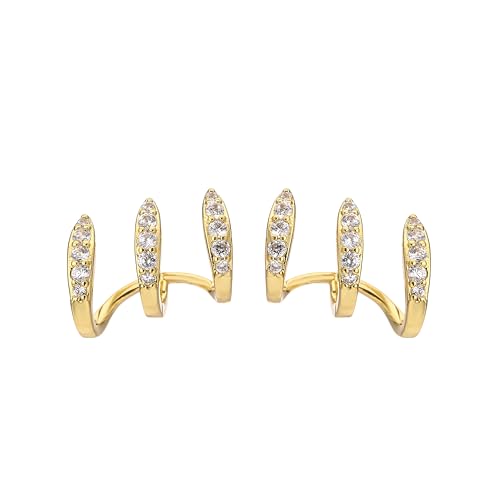 Ohrstecker, Damenschmuck, Schmuck, Kralle, Ohrhaken, Clip, vier Zinken, modisch, zeigen Sie Ihre schöne, vielseitige exquisite, Einstellbar, Acryl von AEQEHVC