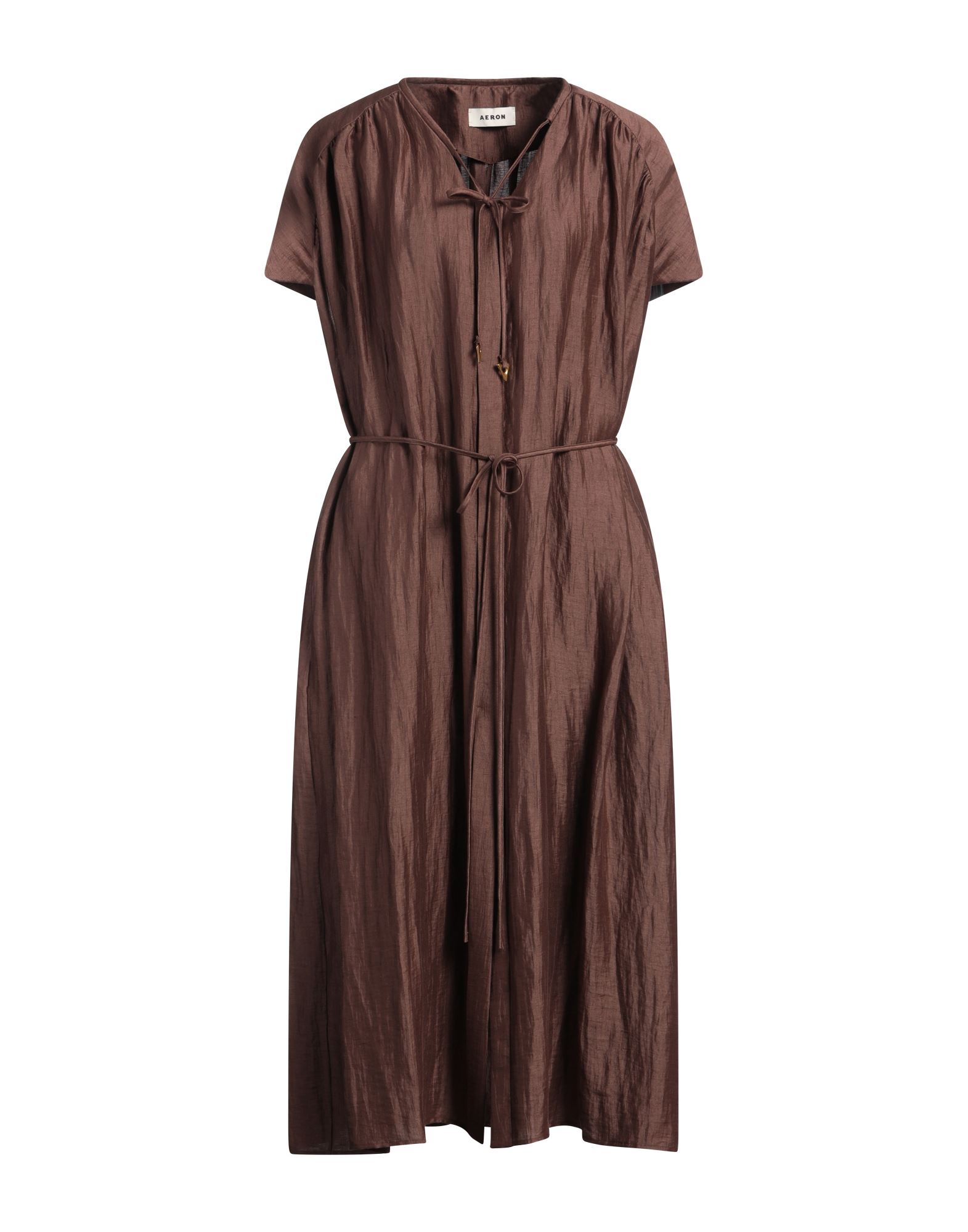 AERON Midi-kleid Damen Braun AERON Midi-kleid Damen Braun von AERON