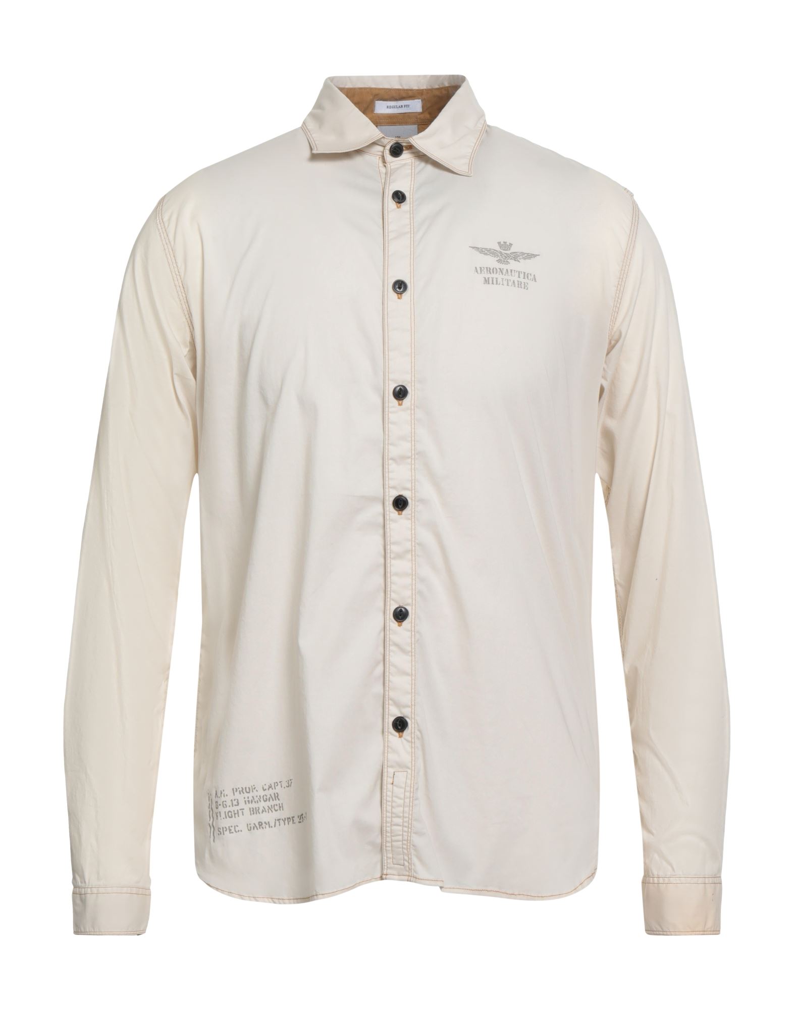AERONAUTICA MILITARE Hemd Herren Beige von AERONAUTICA MILITARE
