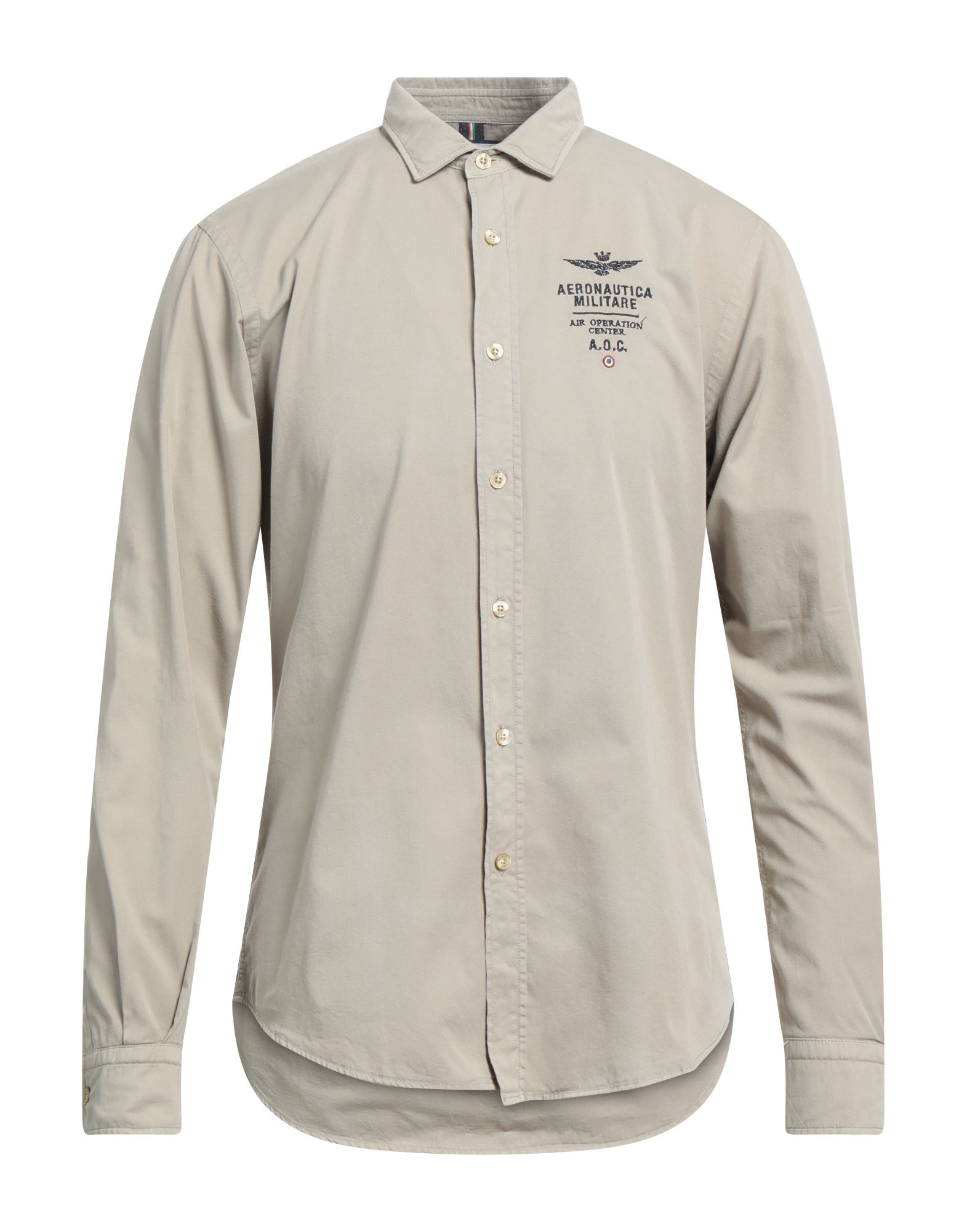 AERONAUTICA MILITARE Hemd Herren Beige von AERONAUTICA MILITARE