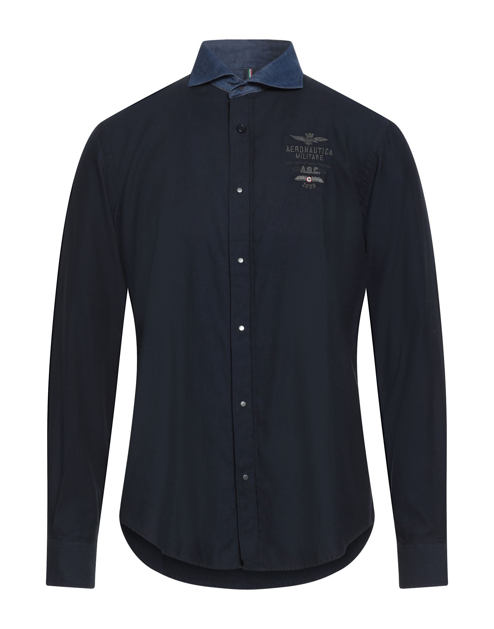 AERONAUTICA MILITARE Hemd Herren Marineblau von AERONAUTICA MILITARE