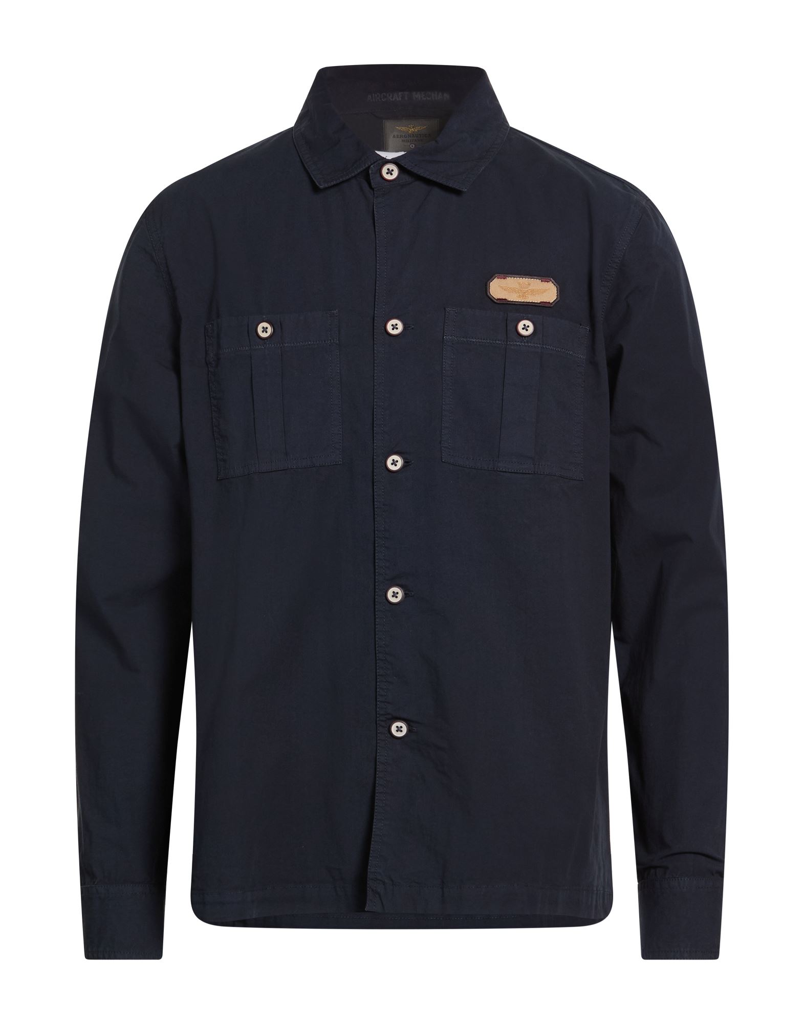 AERONAUTICA MILITARE Hemd Herren Nachtblau von AERONAUTICA MILITARE