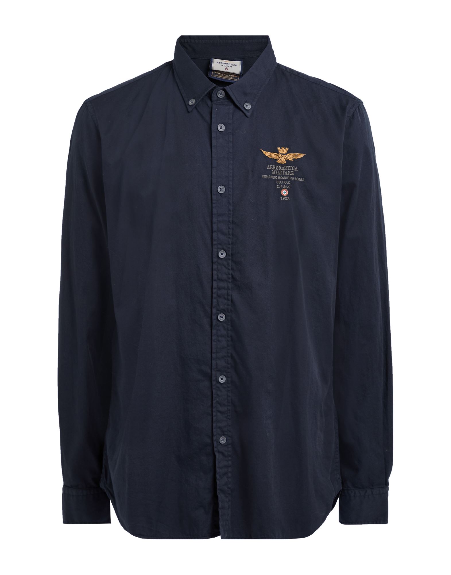 AERONAUTICA MILITARE Hemd Herren Nachtblau von AERONAUTICA MILITARE