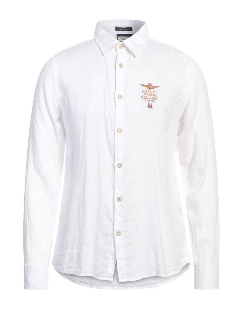 AERONAUTICA MILITARE Hemd Herren Weiß AERONAUTICA MILITARE Hemd Herren Weiß von AERONAUTICA MILITARE