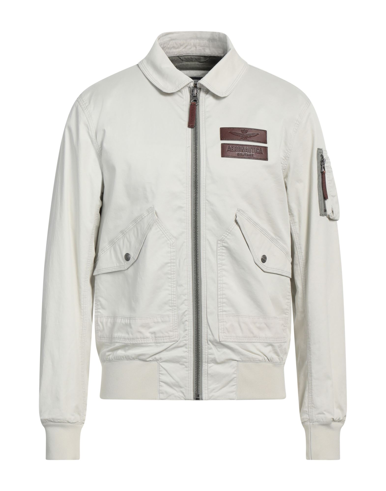 AERONAUTICA MILITARE Jacke & Anorak Herren Off white von AERONAUTICA MILITARE