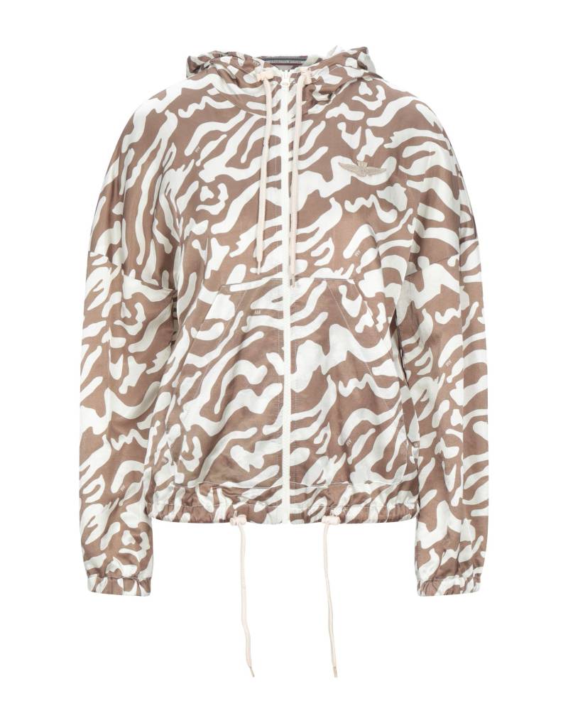 AERONAUTICA MILITARE Jacke & Anorak Damen Braun von AERONAUTICA MILITARE