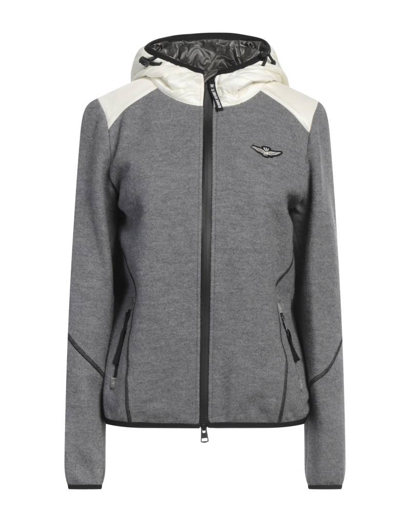 AERONAUTICA MILITARE Jacke & Anorak Damen Grau von AERONAUTICA MILITARE