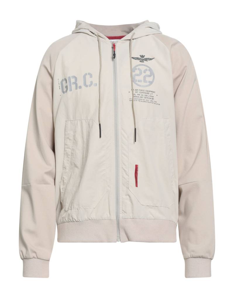 AERONAUTICA MILITARE Jacke & Anorak Herren Beige von AERONAUTICA MILITARE