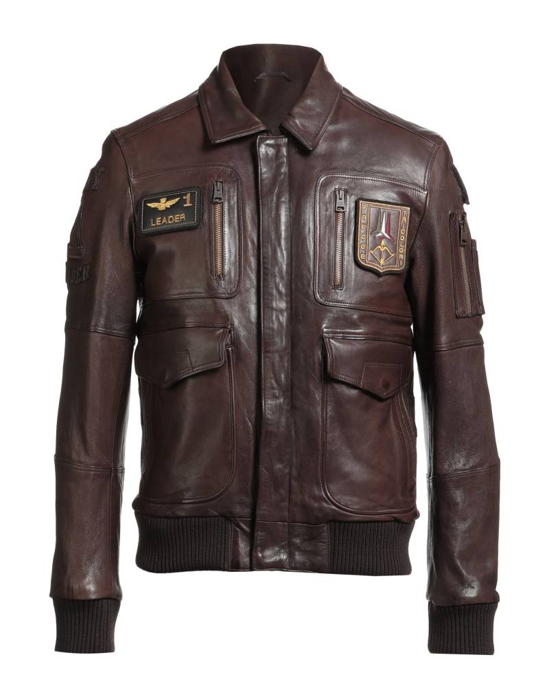 AERONAUTICA MILITARE Jacke & Anorak Herren Dunkelbraun von AERONAUTICA MILITARE