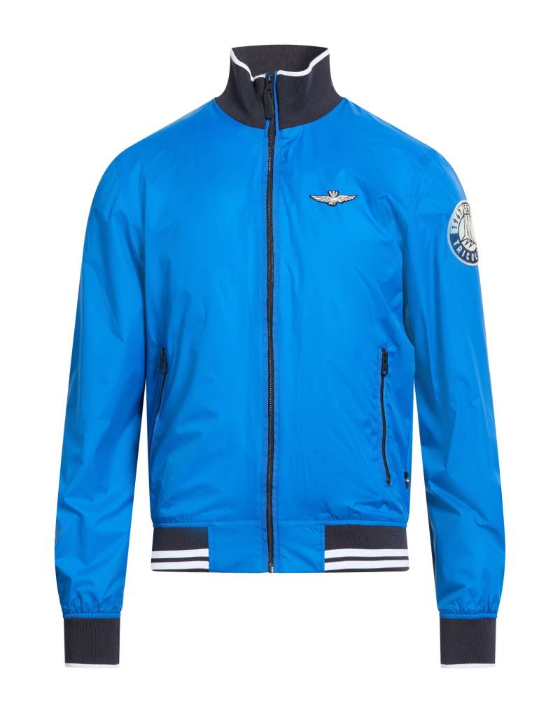 AERONAUTICA MILITARE Jacke & Anorak Herren Hellblau von AERONAUTICA MILITARE