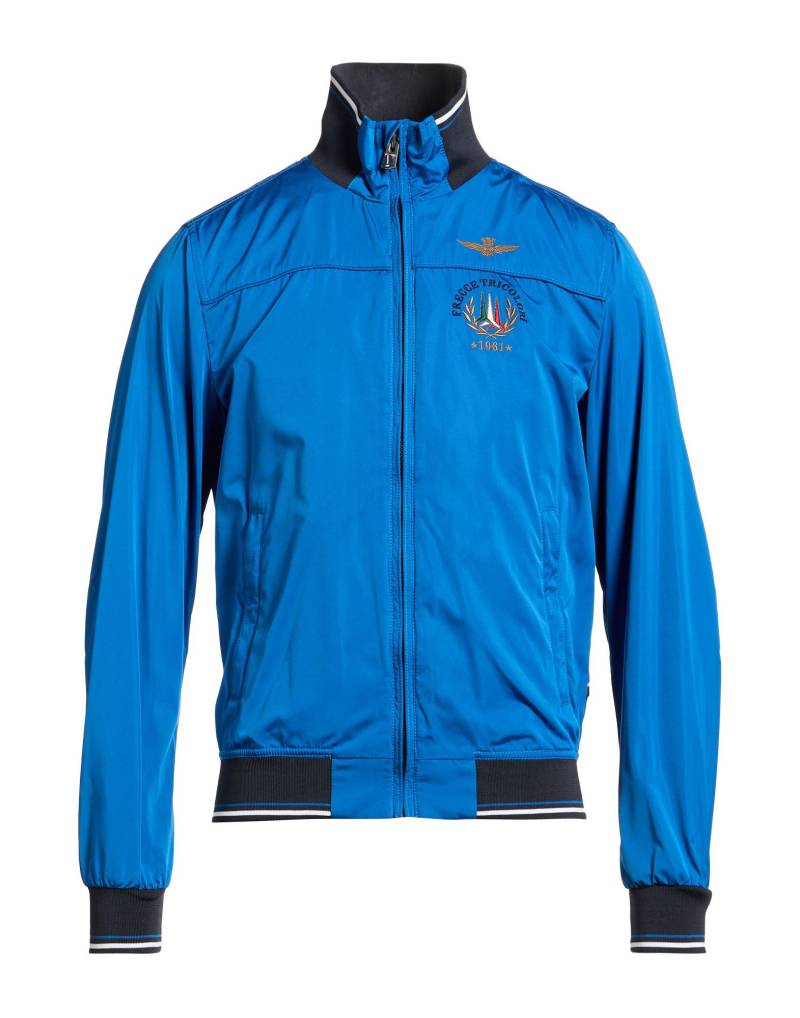 AERONAUTICA MILITARE Jacke & Anorak Herren Hellblau von AERONAUTICA MILITARE
