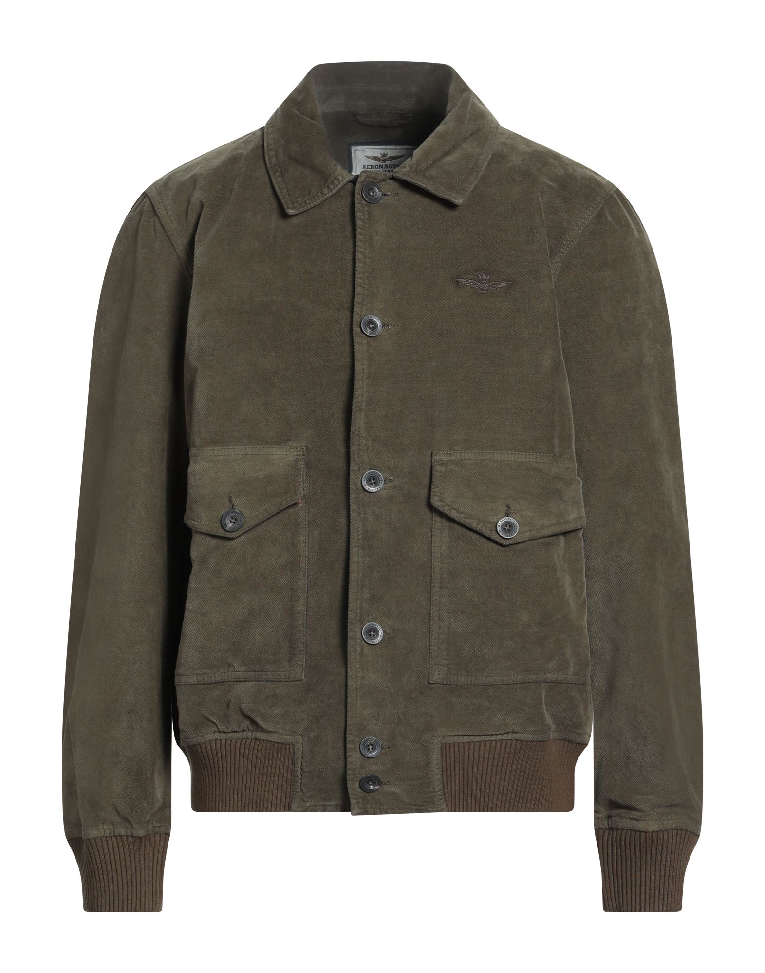 AERONAUTICA MILITARE Jacke & Anorak Herren Militärgrün von AERONAUTICA MILITARE