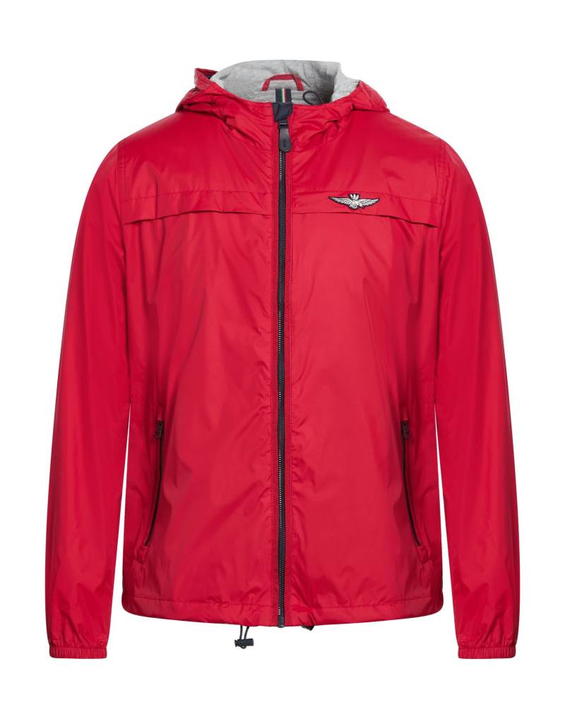 AERONAUTICA MILITARE Jacke & Anorak Herren Rot von AERONAUTICA MILITARE