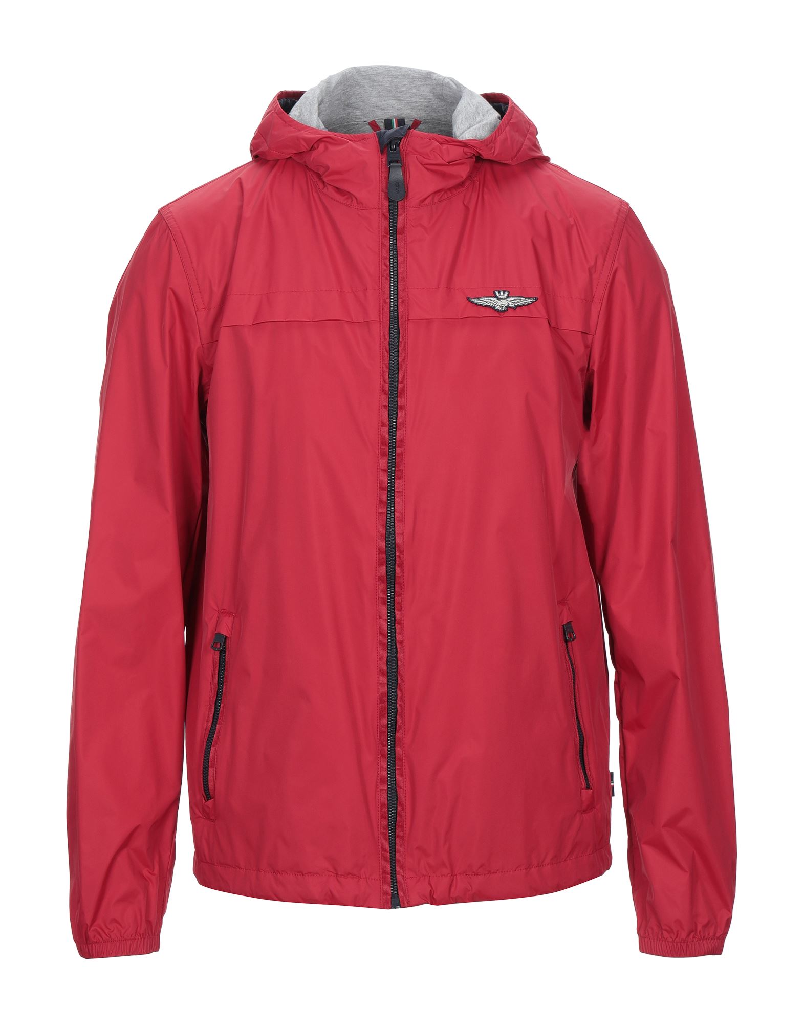 AERONAUTICA MILITARE Jacke & Anorak Herren Rot von AERONAUTICA MILITARE