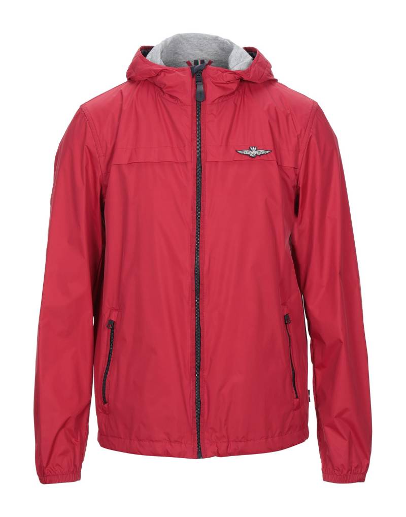 AERONAUTICA MILITARE Jacke & Anorak Herren Rot von AERONAUTICA MILITARE