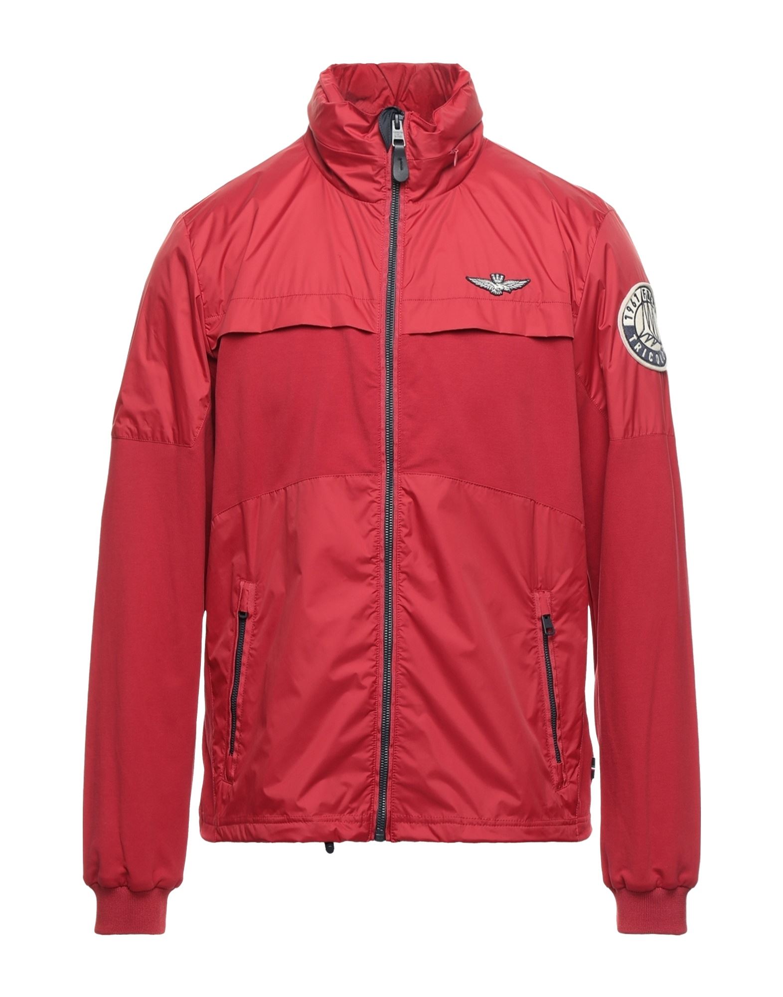 AERONAUTICA MILITARE Jacke & Anorak Herren Rot von AERONAUTICA MILITARE