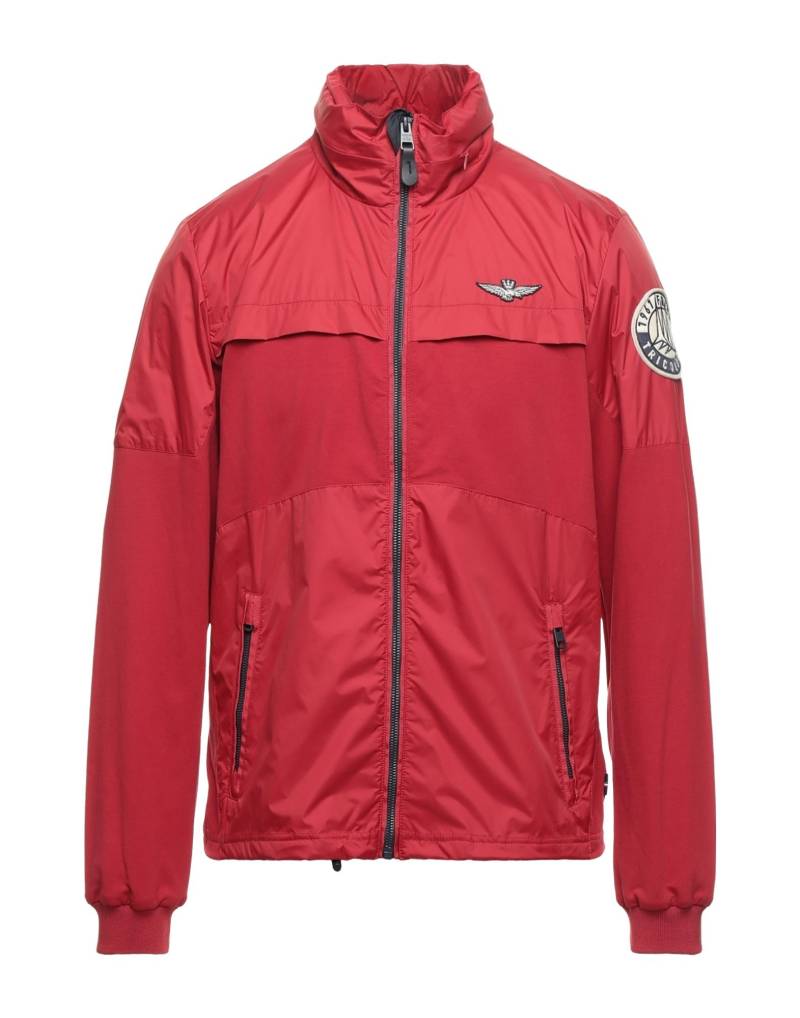 AERONAUTICA MILITARE Jacke & Anorak Herren Rot von AERONAUTICA MILITARE