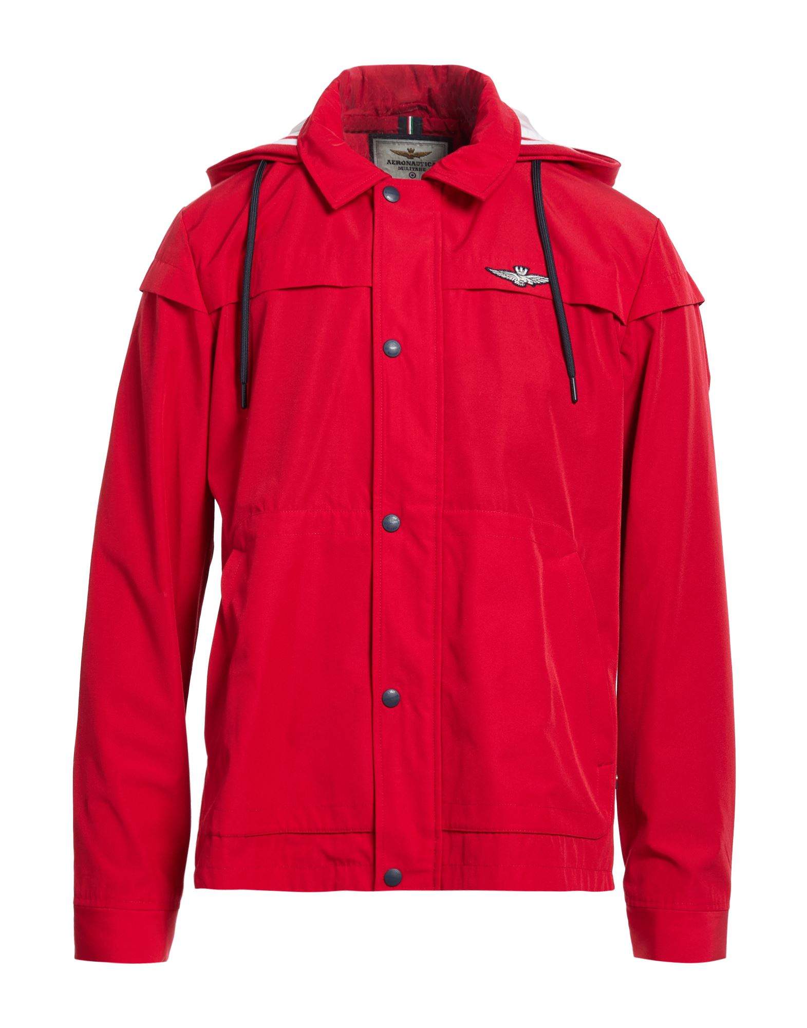 AERONAUTICA MILITARE Jacke & Anorak Herren Rot von AERONAUTICA MILITARE