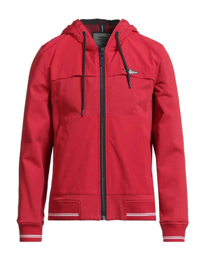 AERONAUTICA MILITARE Jacke & Anorak Herren Rot von AERONAUTICA MILITARE