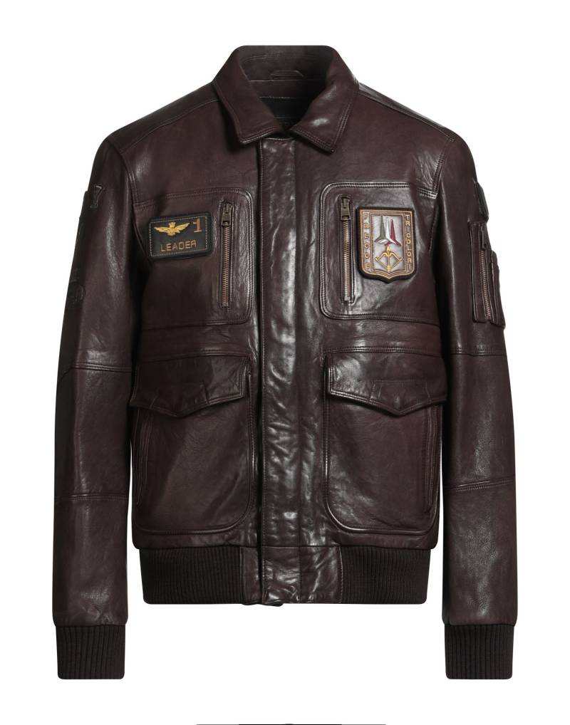 AERONAUTICA MILITARE Jacke & Anorak Herren Schokobraun von AERONAUTICA MILITARE
