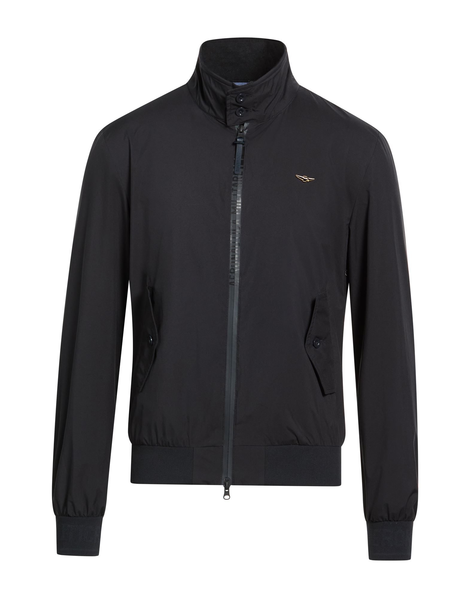 AERONAUTICA MILITARE Jacke & Anorak Herren Schwarz von AERONAUTICA MILITARE