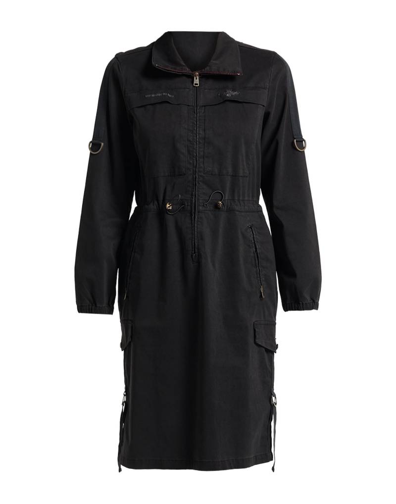 AERONAUTICA MILITARE Midi-kleid Damen Schwarz von AERONAUTICA MILITARE