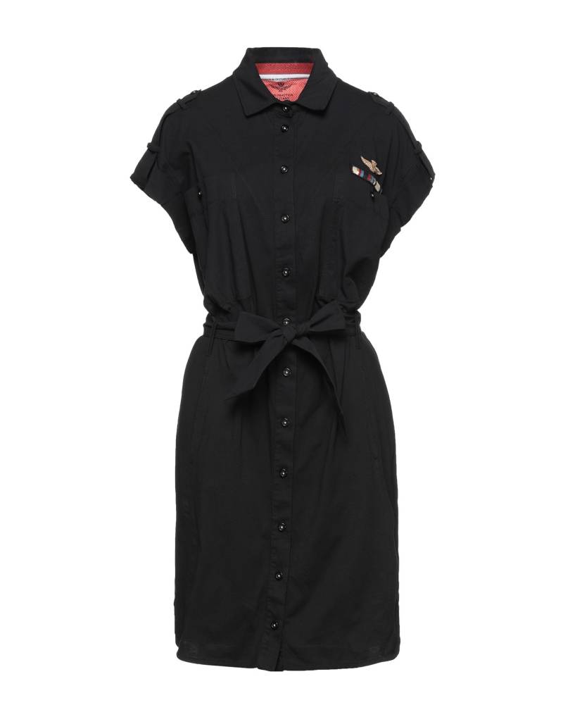 AERONAUTICA MILITARE Mini-kleid Damen Schwarz von AERONAUTICA MILITARE
