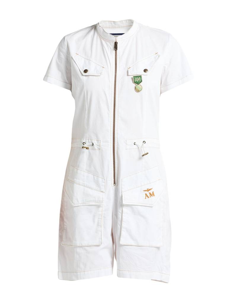AERONAUTICA MILITARE Playsuit Damen Weiß von AERONAUTICA MILITARE