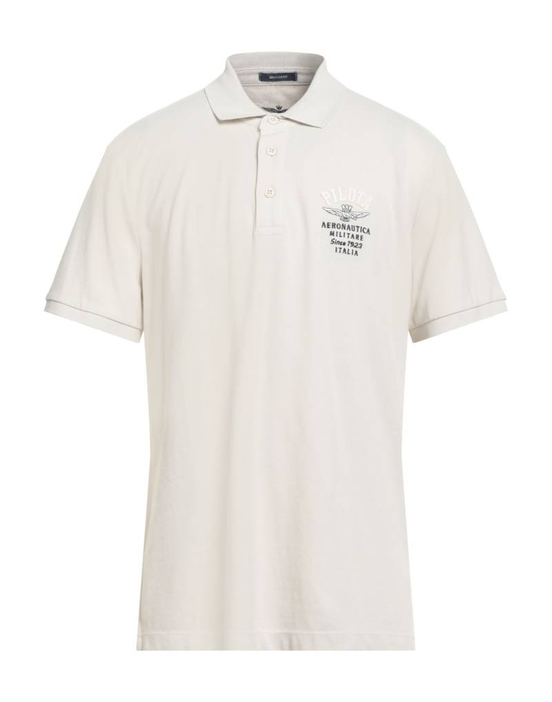 AERONAUTICA MILITARE Poloshirt Herren Beige AERONAUTICA MILITARE Poloshirt Herren Beige von AERONAUTICA MILITARE