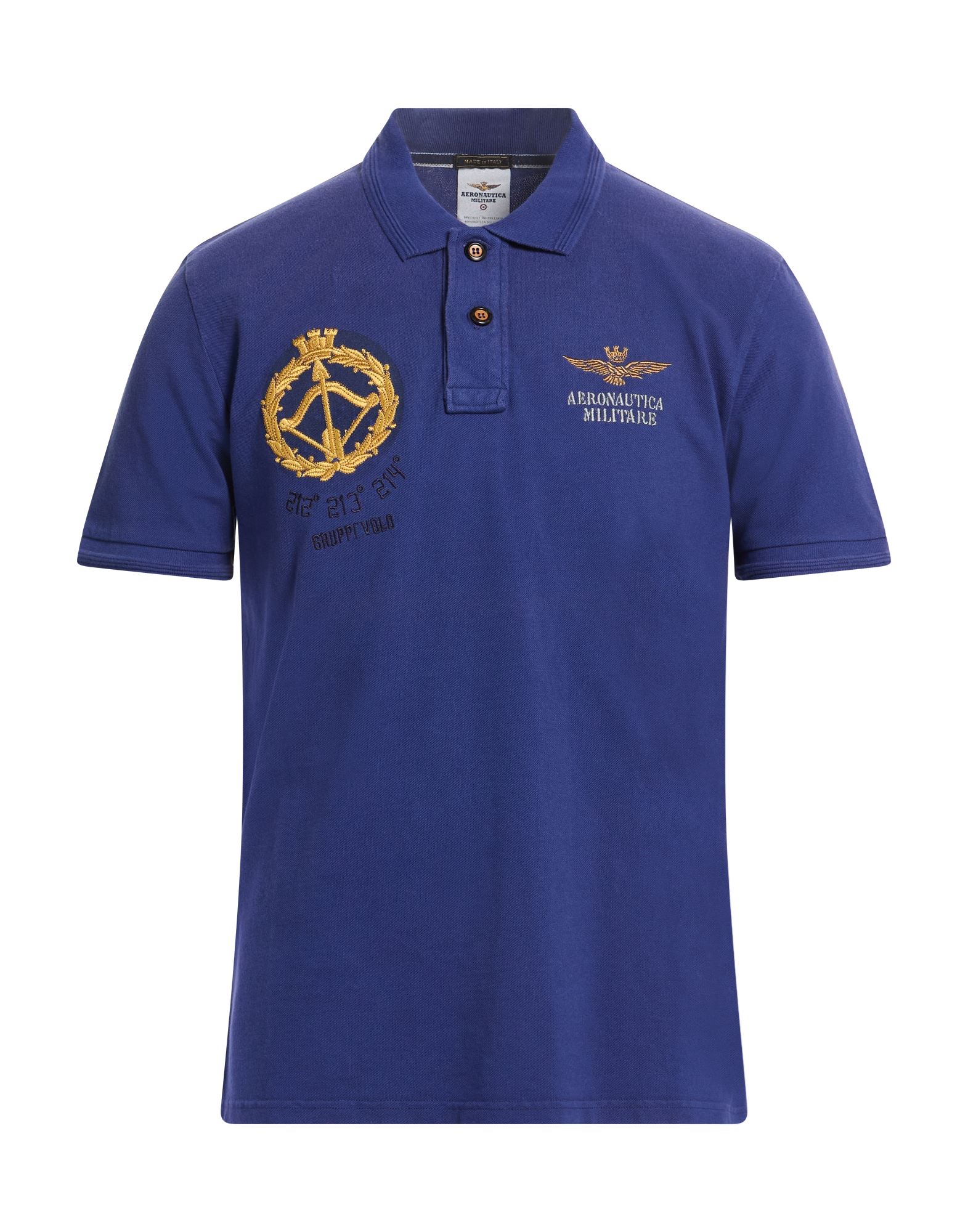 AERONAUTICA MILITARE Poloshirt Herren Blau von AERONAUTICA MILITARE