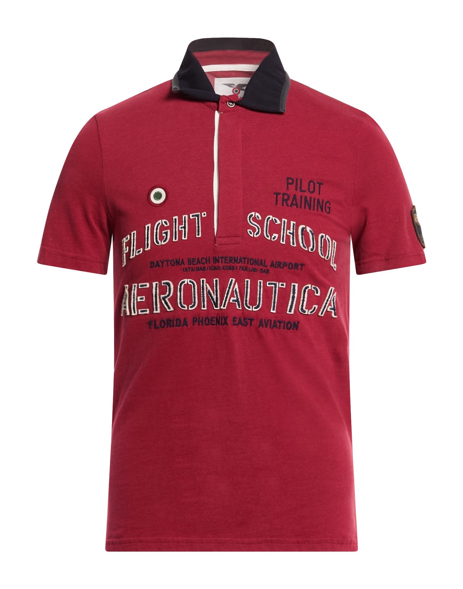 AERONAUTICA MILITARE Poloshirt Herren Bordeaux AERONAUTICA MILITARE Poloshirt Herren Bordeaux von AERONAUTICA MILITARE