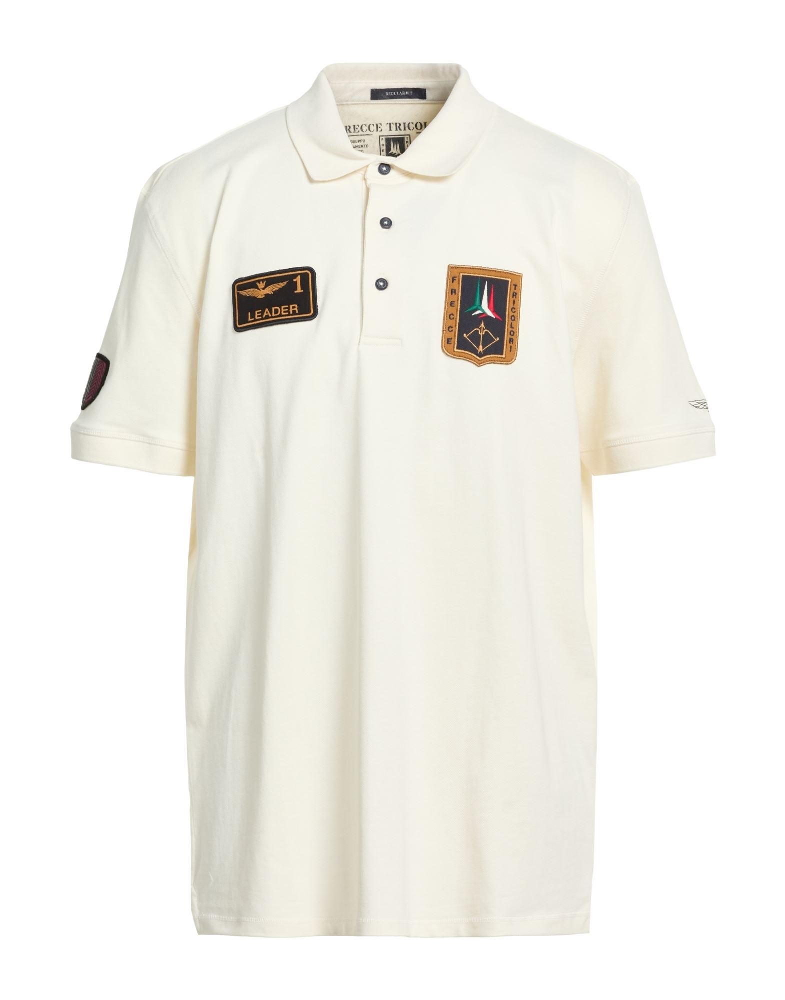 AERONAUTICA MILITARE Poloshirt Herren Cremeweiß von AERONAUTICA MILITARE