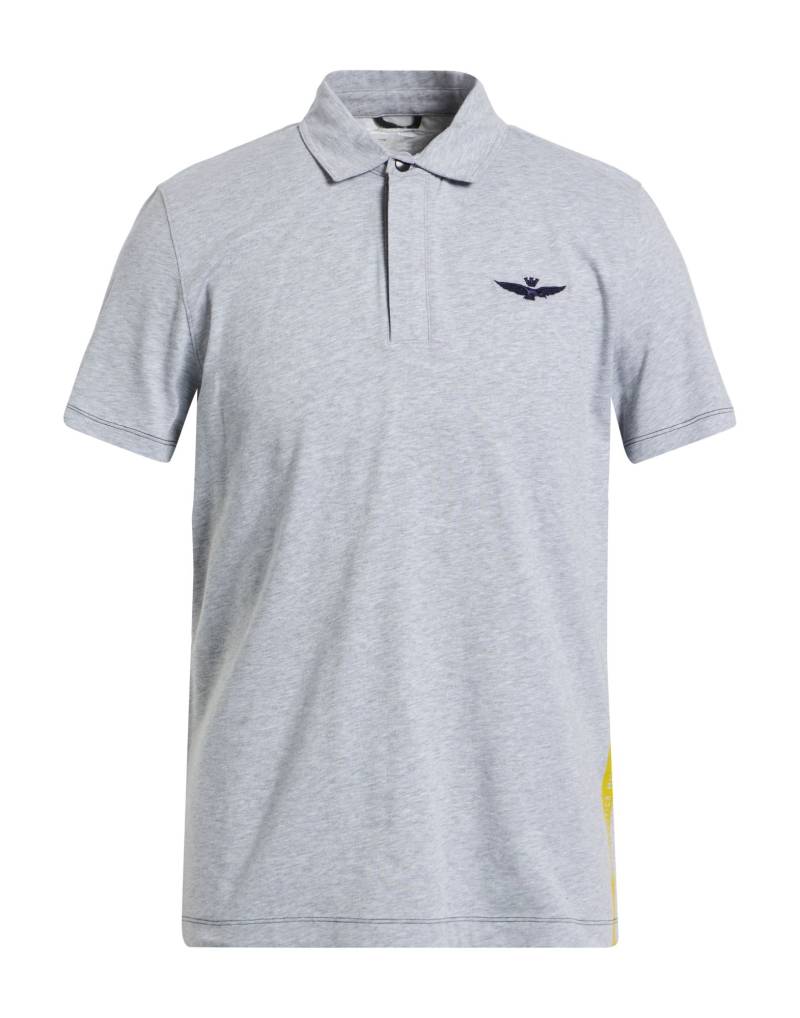 AERONAUTICA MILITARE Poloshirt Herren Grau von AERONAUTICA MILITARE