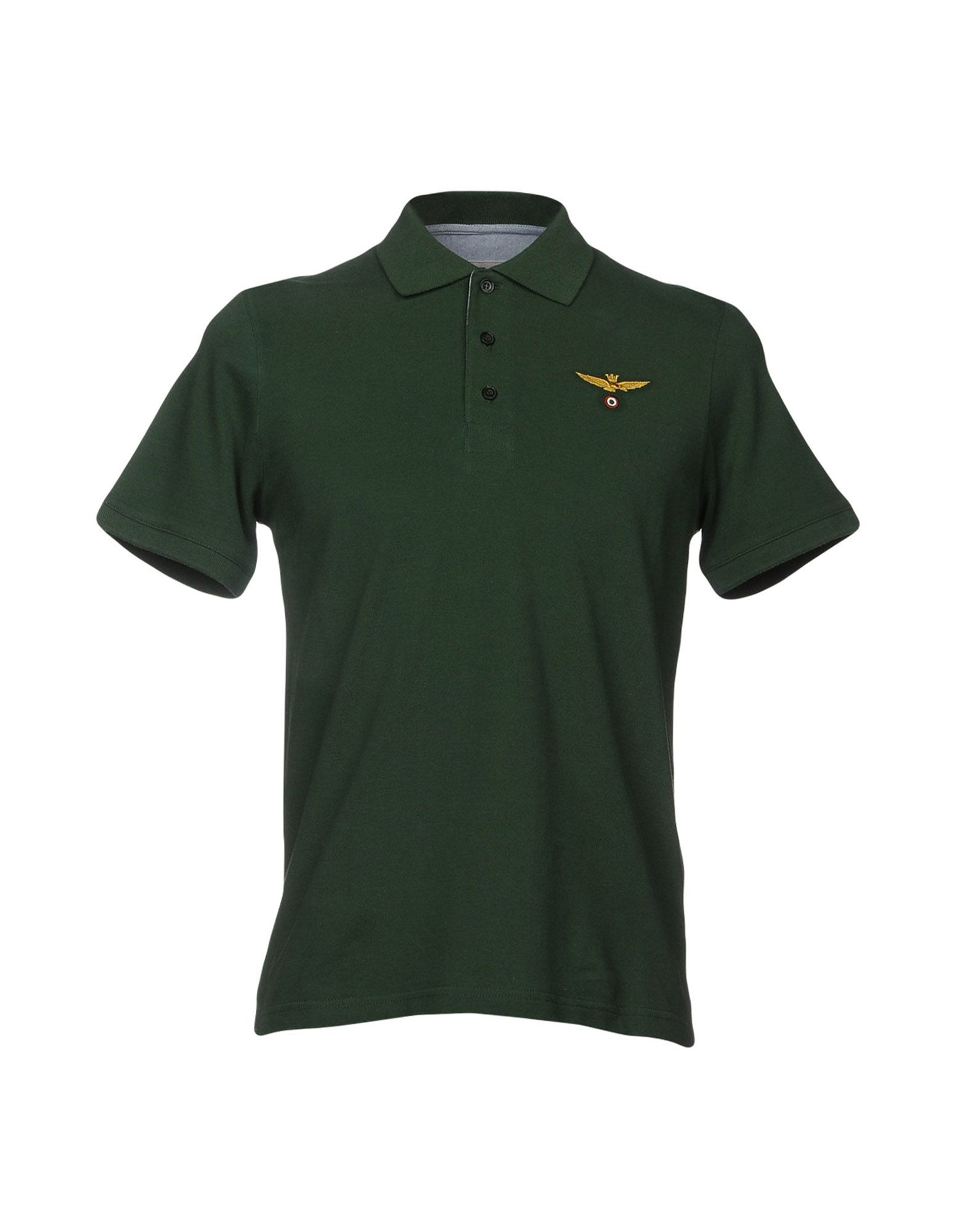 AERONAUTICA MILITARE Poloshirt Herren Grün von AERONAUTICA MILITARE