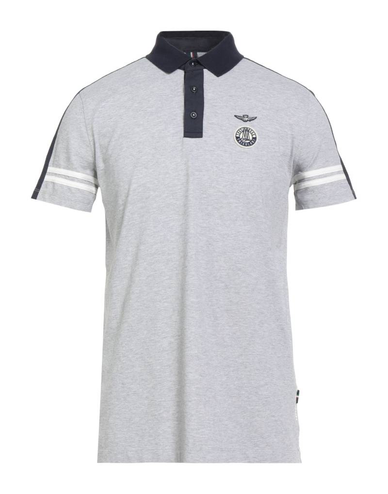 AERONAUTICA MILITARE Poloshirt Herren Hellgrau von AERONAUTICA MILITARE
