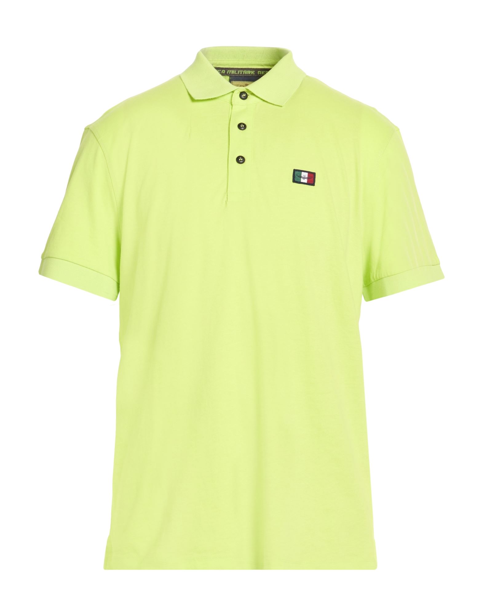 AERONAUTICA MILITARE Poloshirt Herren Limettengrün von AERONAUTICA MILITARE