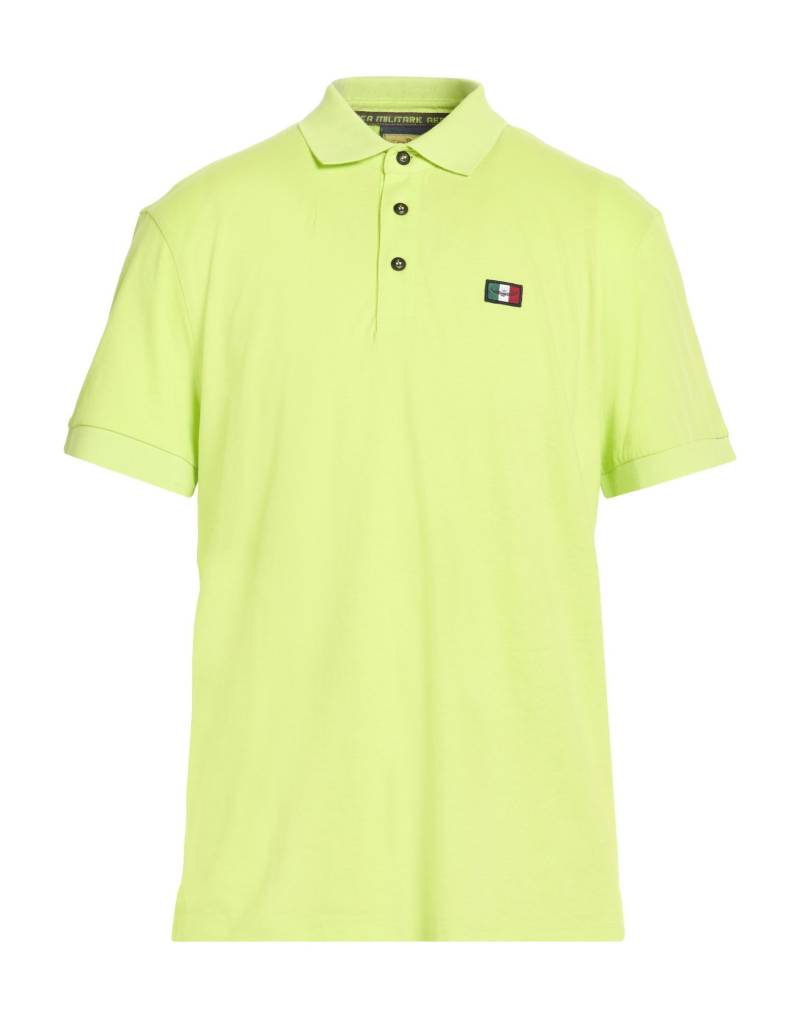 AERONAUTICA MILITARE Poloshirt Herren Limettengrün von AERONAUTICA MILITARE