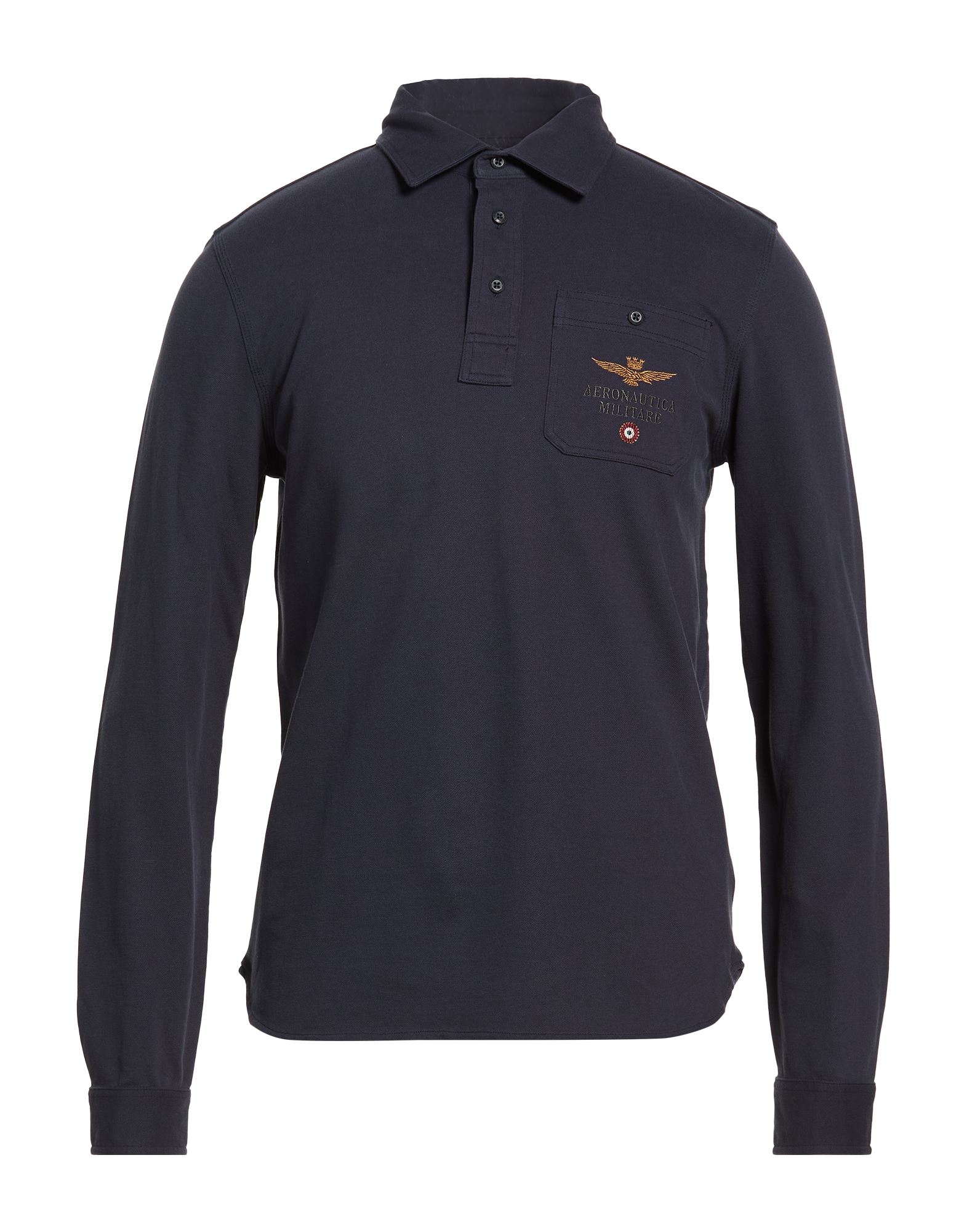 AERONAUTICA MILITARE Poloshirt Herren Marineblau von AERONAUTICA MILITARE