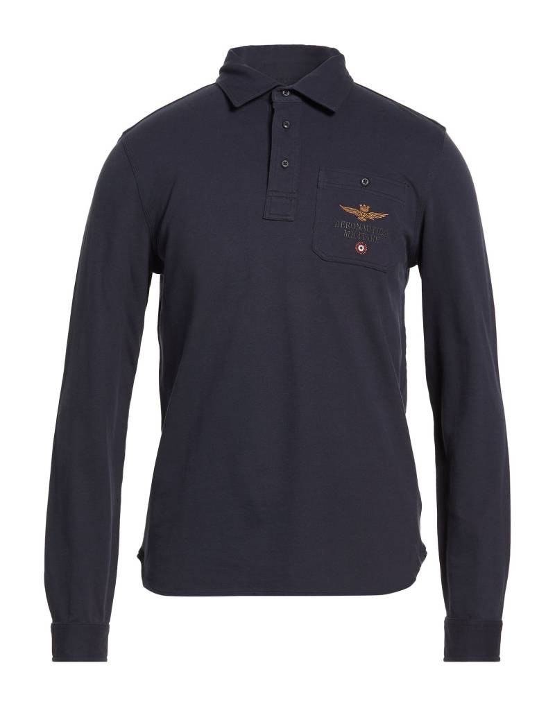 AERONAUTICA MILITARE Poloshirt Herren Marineblau von AERONAUTICA MILITARE