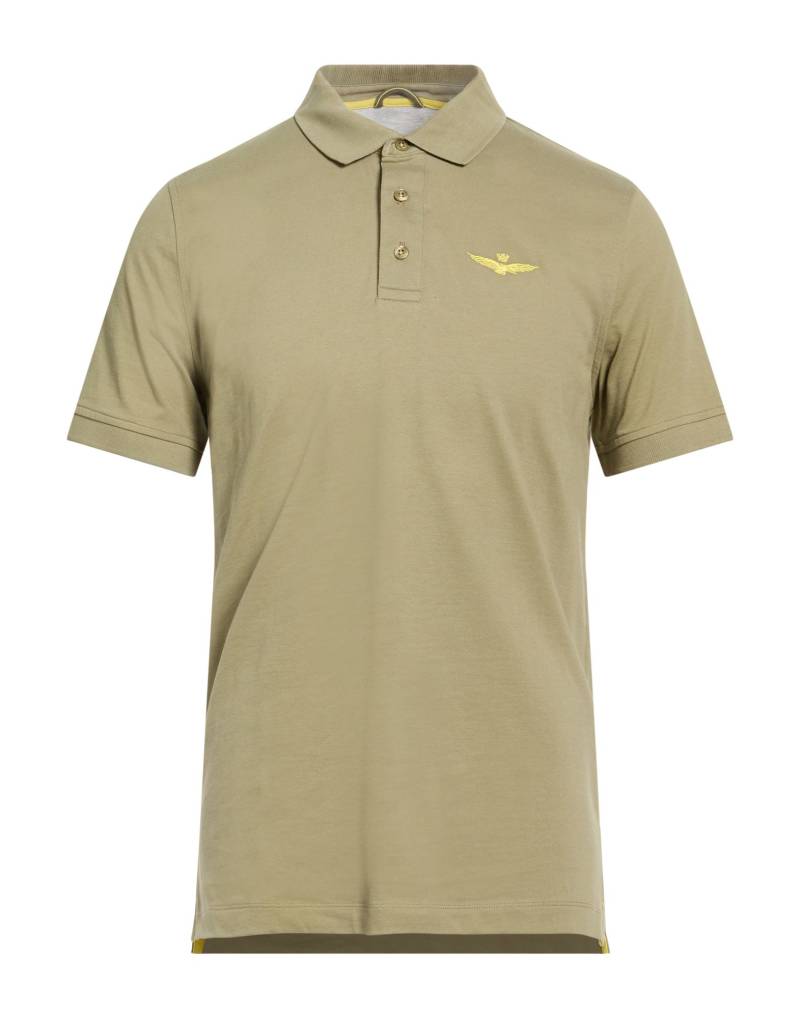 AERONAUTICA MILITARE Poloshirt Herren Militärgrün von AERONAUTICA MILITARE