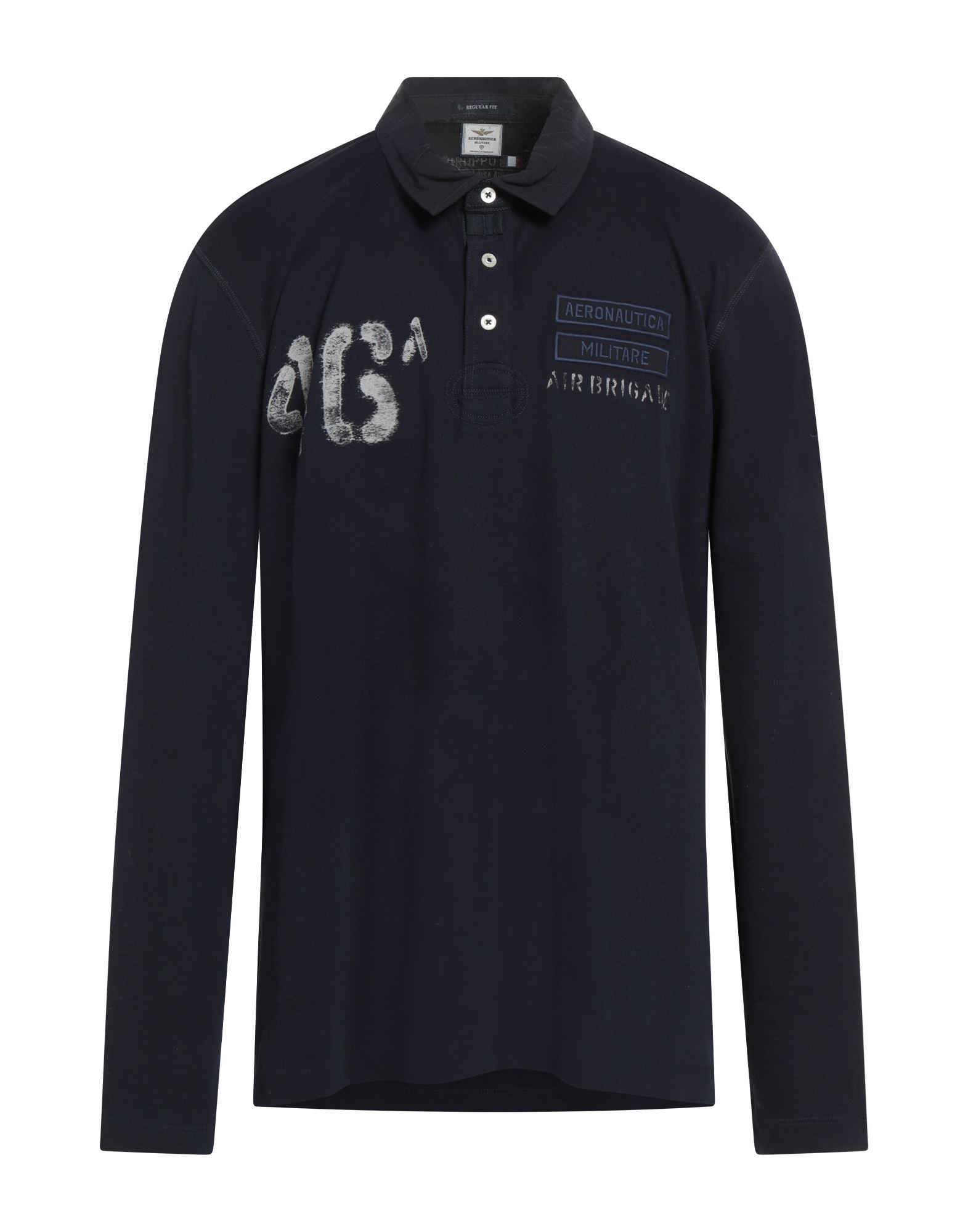 AERONAUTICA MILITARE Poloshirt Herren Nachtblau von AERONAUTICA MILITARE
