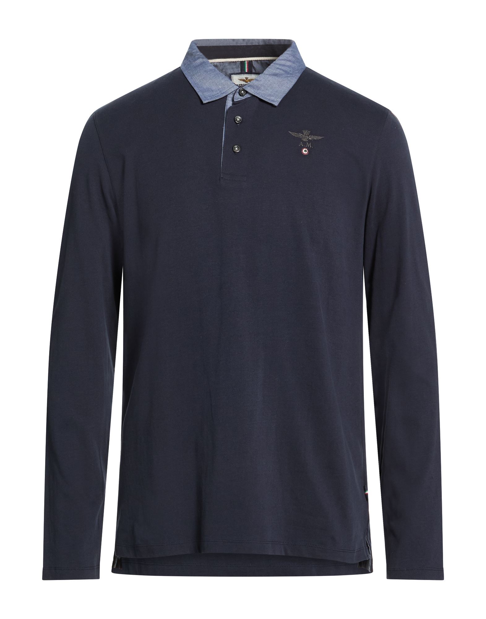 AERONAUTICA MILITARE Poloshirt Herren Nachtblau von AERONAUTICA MILITARE