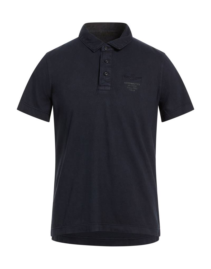 AERONAUTICA MILITARE Poloshirt Herren Nachtblau von AERONAUTICA MILITARE