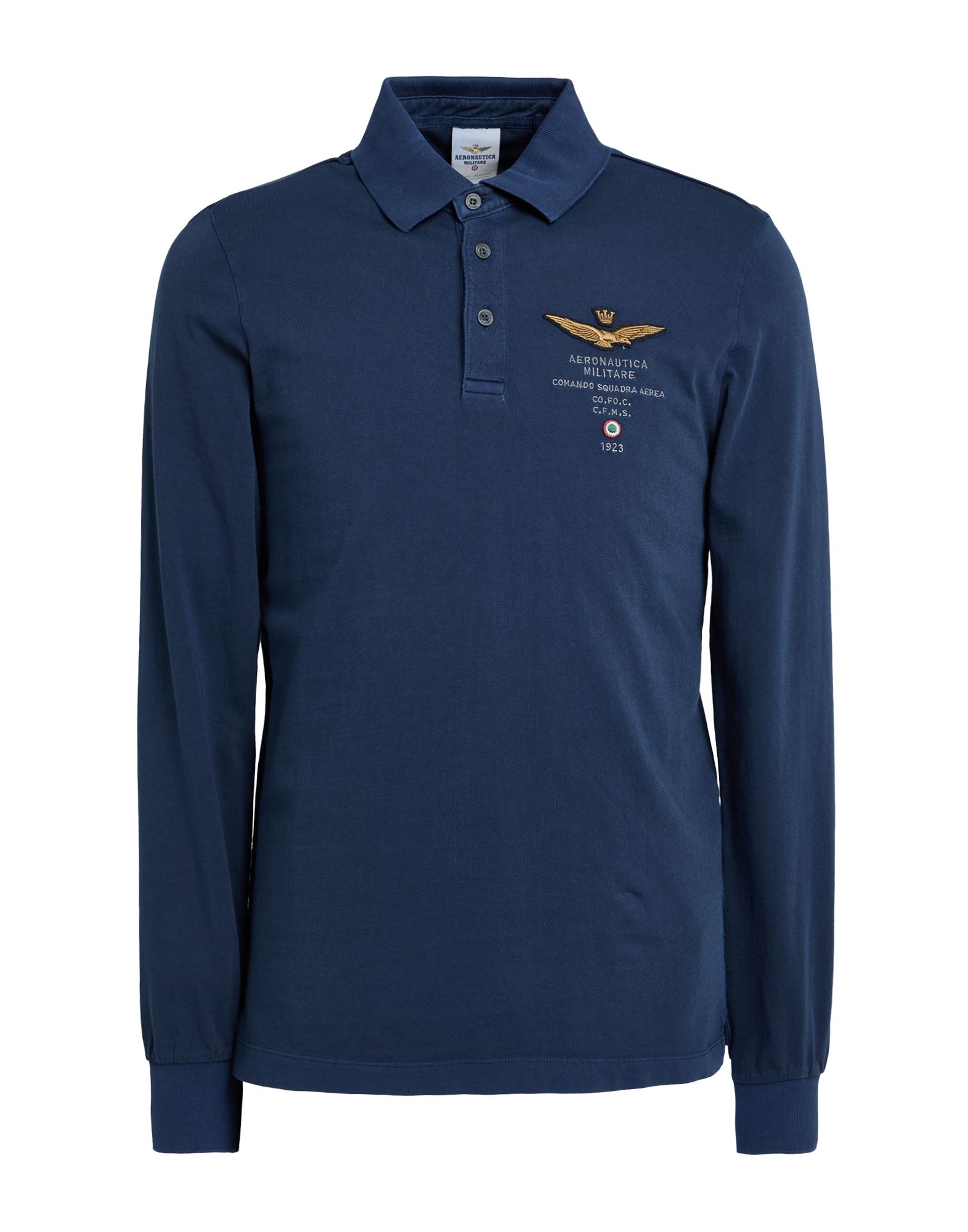 AERONAUTICA MILITARE Poloshirt Herren Nachtblau von AERONAUTICA MILITARE