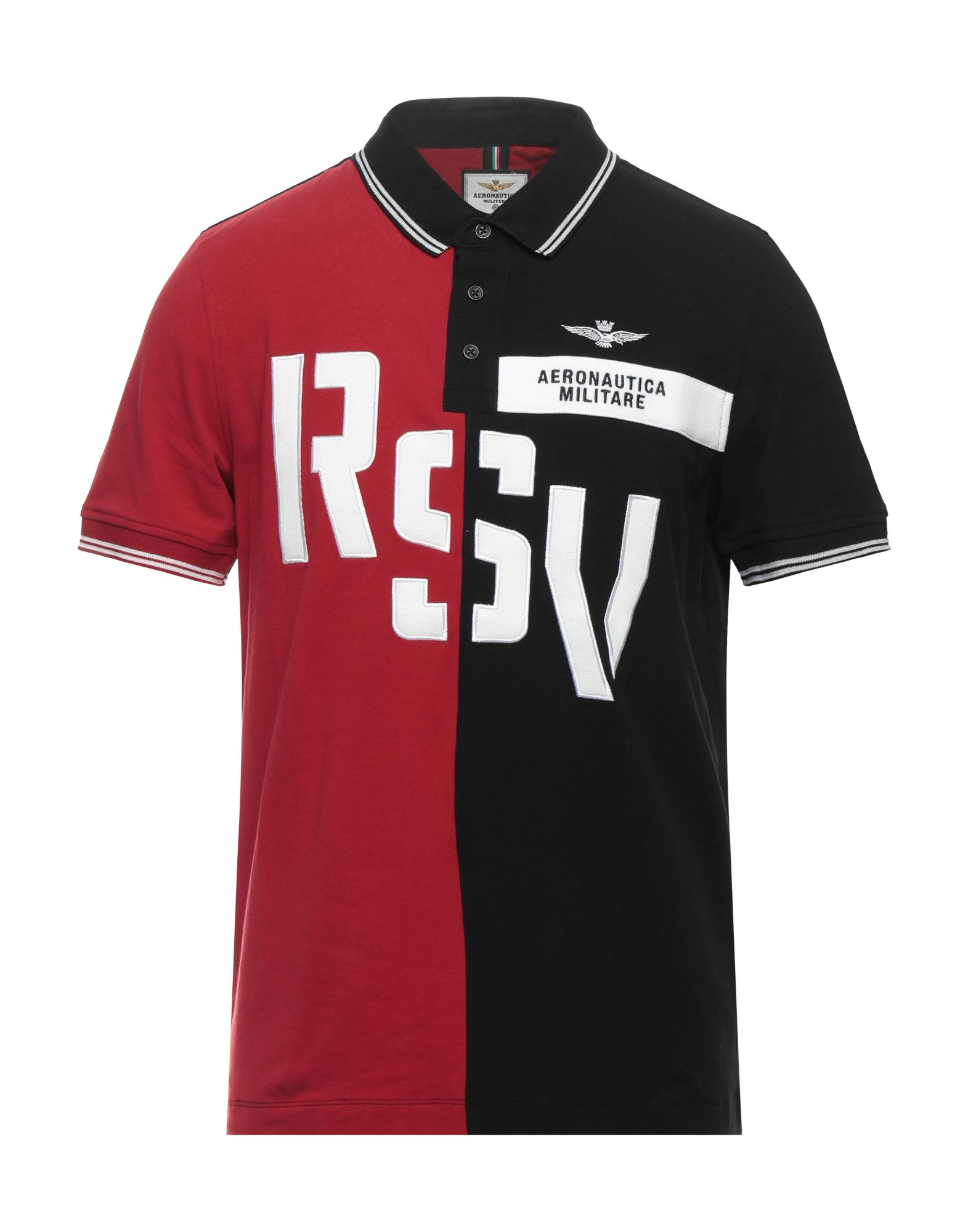 AERONAUTICA MILITARE Poloshirt Herren Rot von AERONAUTICA MILITARE