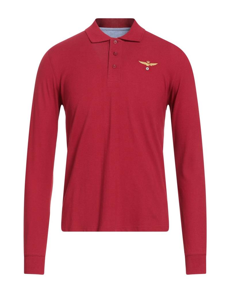 AERONAUTICA MILITARE Poloshirt Herren Rot AERONAUTICA MILITARE Poloshirt Herren Rot von AERONAUTICA MILITARE