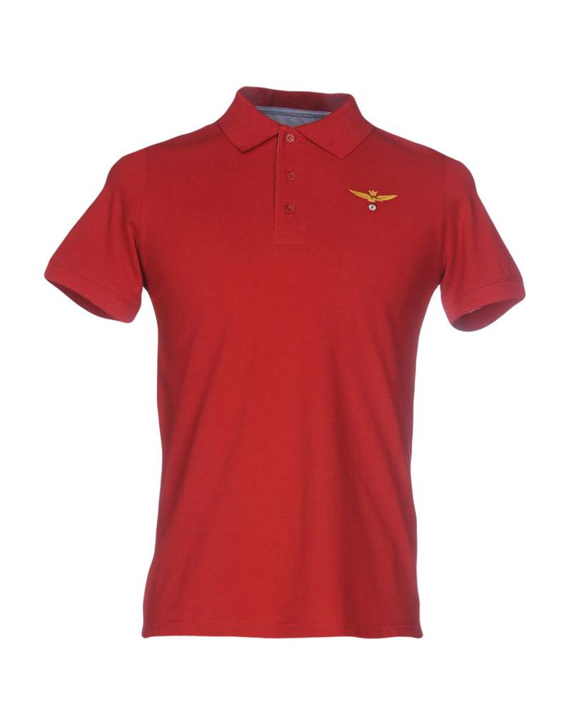 AERONAUTICA MILITARE Poloshirt Herren Rot AERONAUTICA MILITARE Poloshirt Herren Rot von AERONAUTICA MILITARE