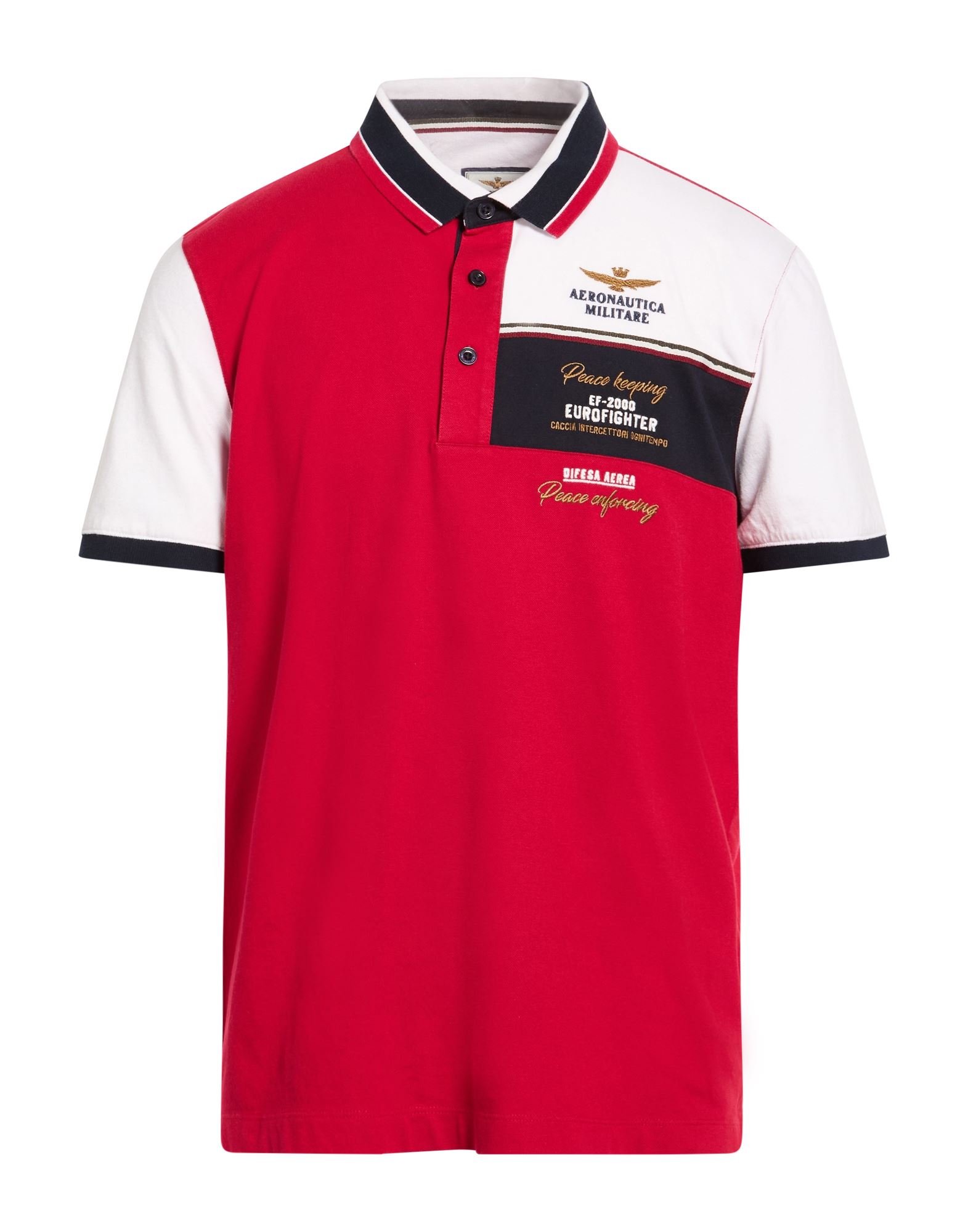 AERONAUTICA MILITARE Poloshirt Herren Rot von AERONAUTICA MILITARE